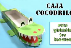 Caja cocodrilo – Manualidades infantiles