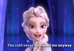 Frozen – Let it Go / English
