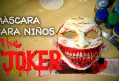 Hacer una máscara de joker para niños en Halloween – DIY