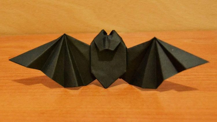 Cómo hacer un murciélago de papel / Decoración para Halloween