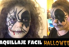 Maquillaje fácil infantil para Halloween