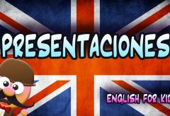 Saludos y despedidas en inglés. Inglés para niñas y niños con Mr Pea